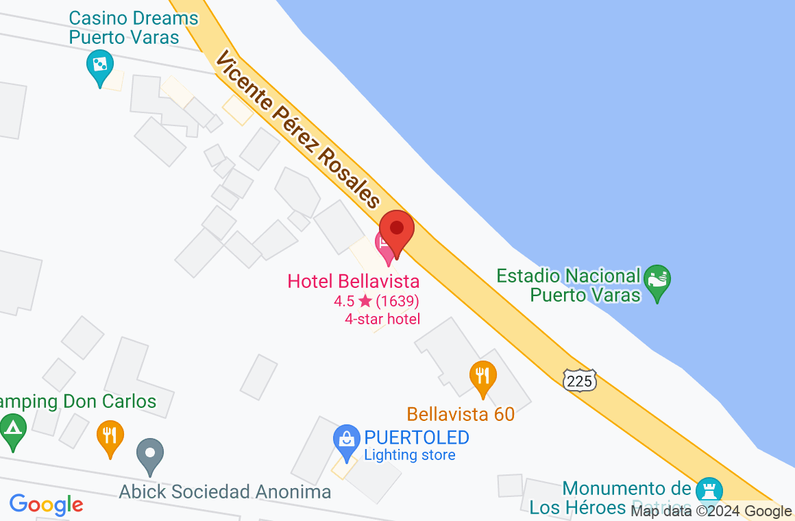 Ubicación de Hotel Bellavista Puerto Varas